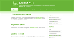 Desktop Screenshot of iwpcm.conf.citi-lab.fr
